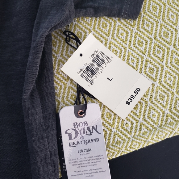 Lucky Brand Bob Dylan ruched tee - Picture 4 of 4